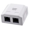 Lanberg OU6-0002-W outlet box RJ-45 White