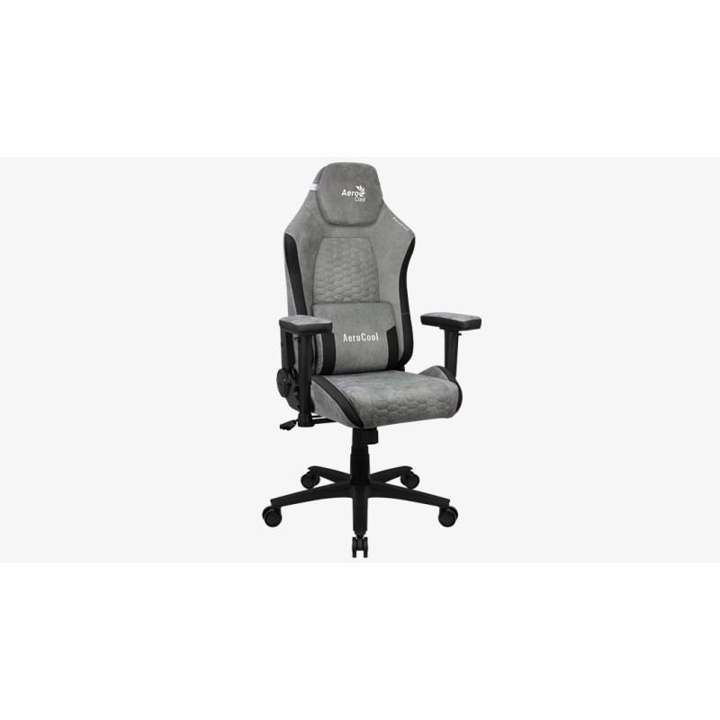 Aerocool Crown AeroSuede Universal gaming chair Padded seat Stone Grey Aerocool Crown AeroSuede Universal gaming chair Padded seat Stone Grey