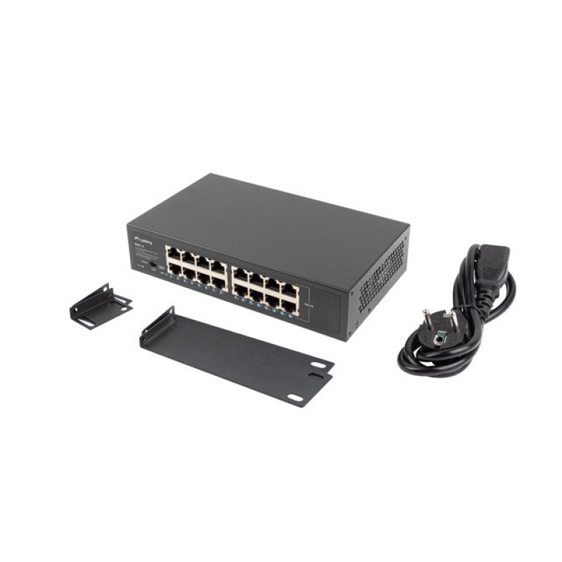 Lanberg Switch RSGE-16 Rack 10 Lanberg Switch RSGE-16 Rack 10