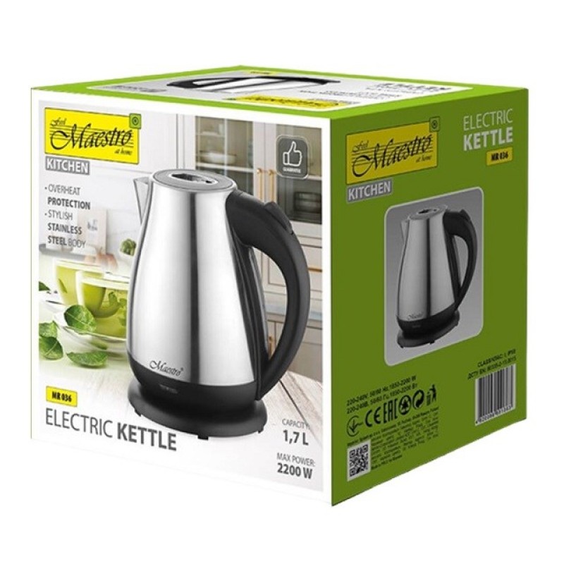Electric kettle Maestro 1,7l MR-036 Electric kettle Maestro 1,7l MR-036