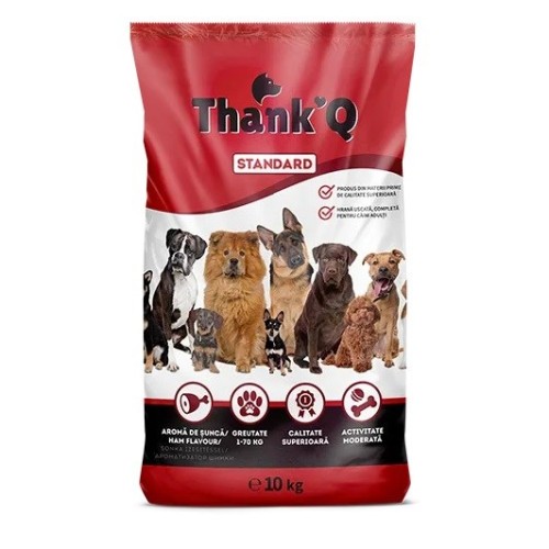 THANK'Q Standard Ham - dry dog food - 10kg