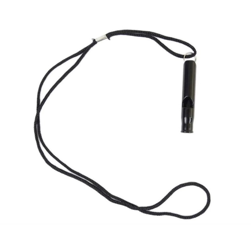 Gwizdek Przetrwania - Aluminium - Czarny-Black Gwizdek Przetrwania - Aluminium - Czarny-Black