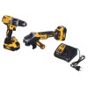 COMBO set 18V DCD796, DCG405 + 2x5,0Ah DCK208 COMBO set 18V DCD796, DCG405 + 2x5,0Ah DCK208