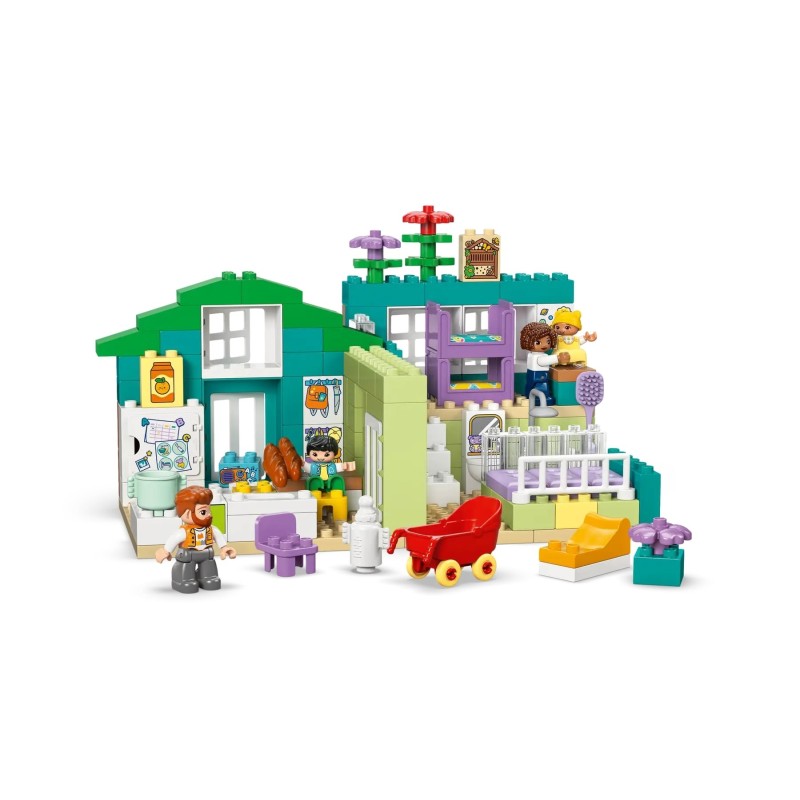 LEGO DUPLO 10470 3 in 1 Modern Family House with Figures