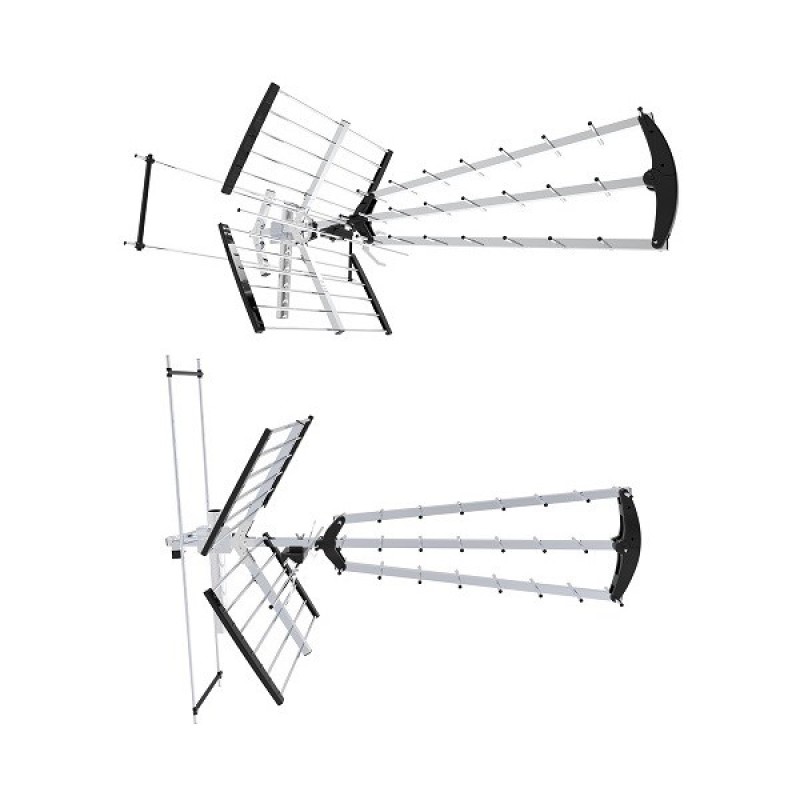 Libox LB2000 television antenna Outdoor Dual 32 dB Libox LB2000 television antenna Outdoor Dual 32 dB