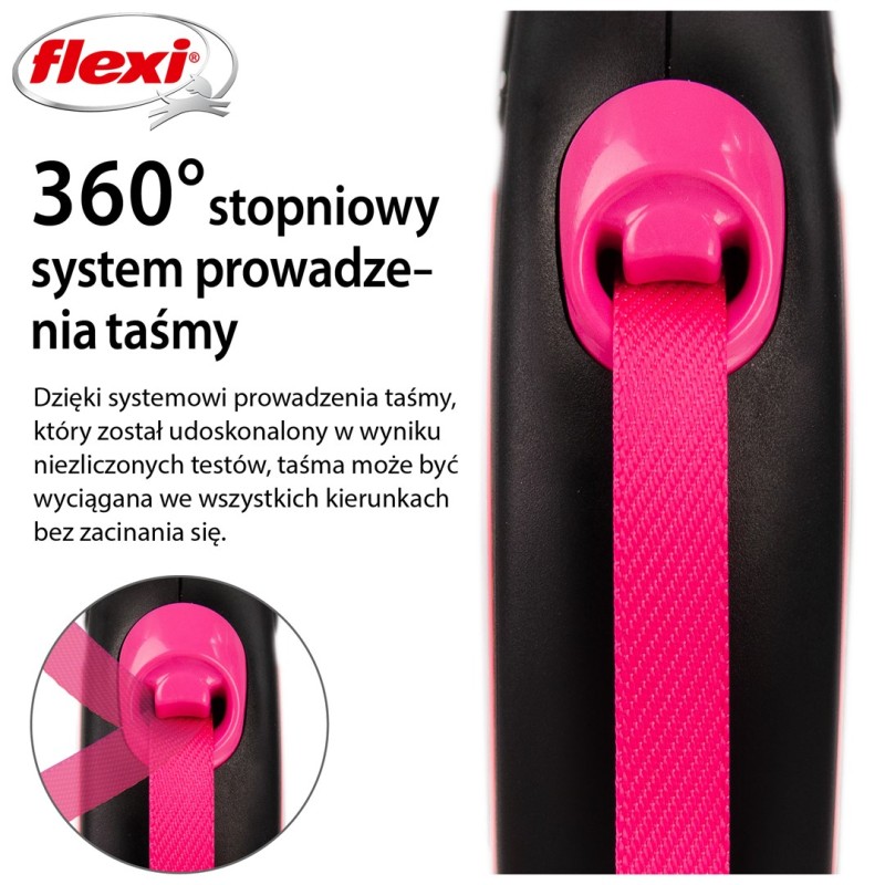 Flexi New Neon S 5 m Dog Retractable lead Flexi New Neon S 5 m Dog Retractable lead