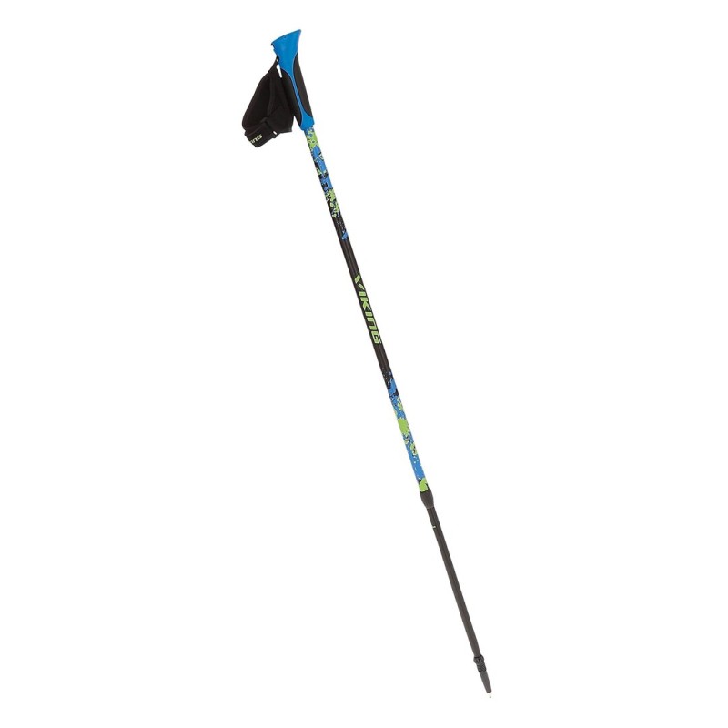 VIKING RUTEN PRO NORDIC WALKING POLES BLUE/LIME VIKING RUTEN PRO NORDIC WALKING POLES BLUE/LIME