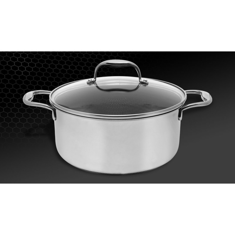 Kohersen Black Cube 24 cm pot with lid Kohersen Black Cube 24 cm pot with lid