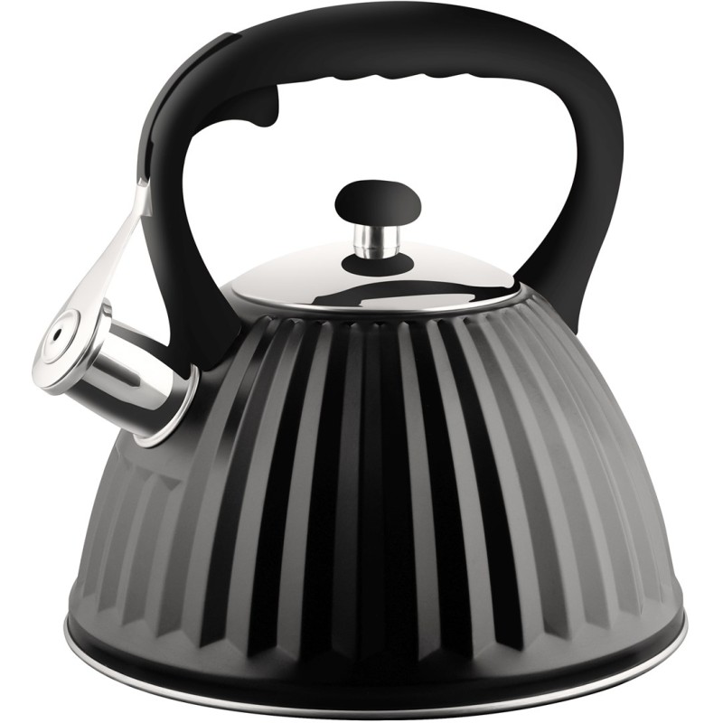 PROMIS Kettle 3.0 l, ANTONIO, matte black, black handle PROMIS Kettle 3.0 l, ANTONIO, matte black, black handle