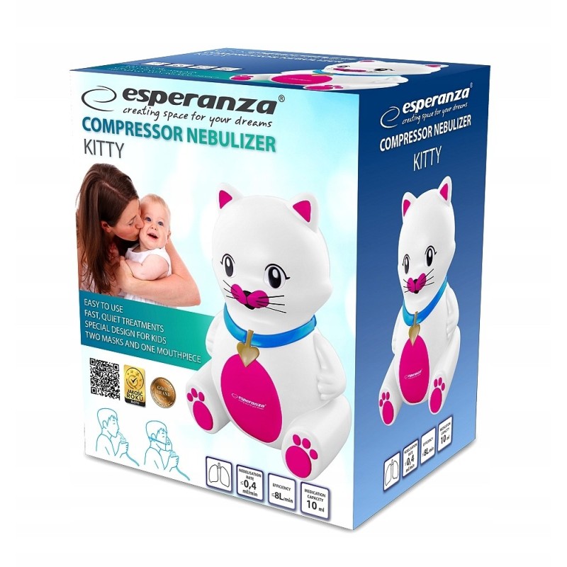 Esperanza ECN003 nebulizer Mesh nebuliser Esperanza ECN003 nebulizer Mesh nebuliser