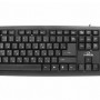 Esperanza TKR101 keyboard Office USB QWERTY English, Russian Black