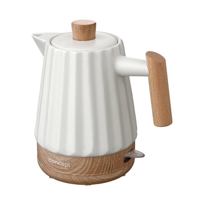 Concept RK0090 Ceramic electric kettle 1.5 l White Concept RK0090 Ceramic electric kettle 1.5 l White