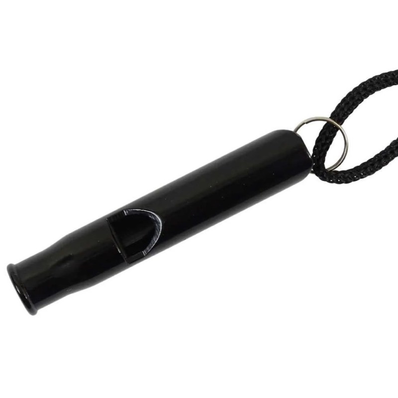 Gwizdek Przetrwania - Aluminium - Czarny-Black Gwizdek Przetrwania - Aluminium - Czarny-Black