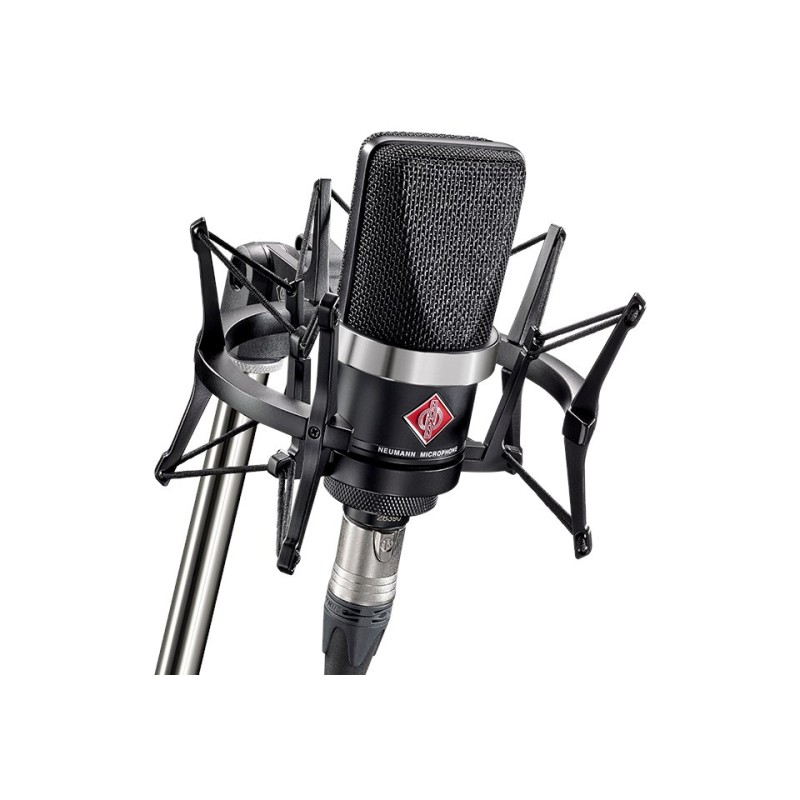Neumann TLM 102 MT Studio-Set - large-diaphragm condenser microphone with shock mount, black Neumann TLM 102 MT Studio-Set - large-diaphragm condenser microphone with shock mount, black