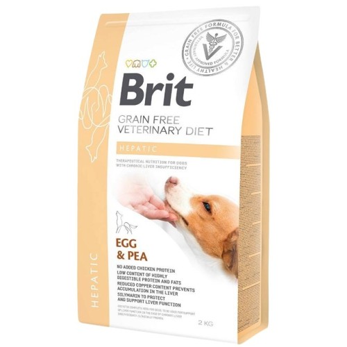 BRIT Grain Free Veterinary Diet Hepatic Egg&Pea - dry dog food - 2 kg BRIT Grain Free Veterinary Diet Hepatic Egg&Pea - dry dog food - 2 kg