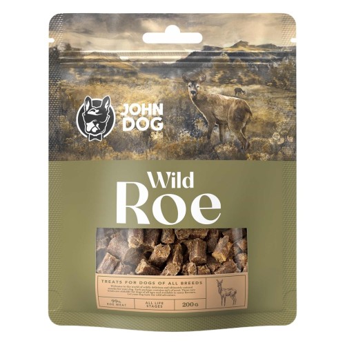 JOHN DOG Wild roe - dog treat - 200g JOHN DOG Wild roe - dog treat - 200g