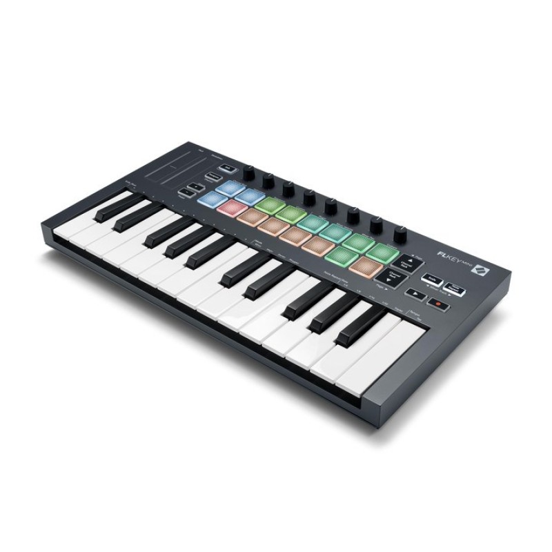 Novation FLKEY Mini - MIDI keyboard dedicated to FL Studio software, 25 keys.