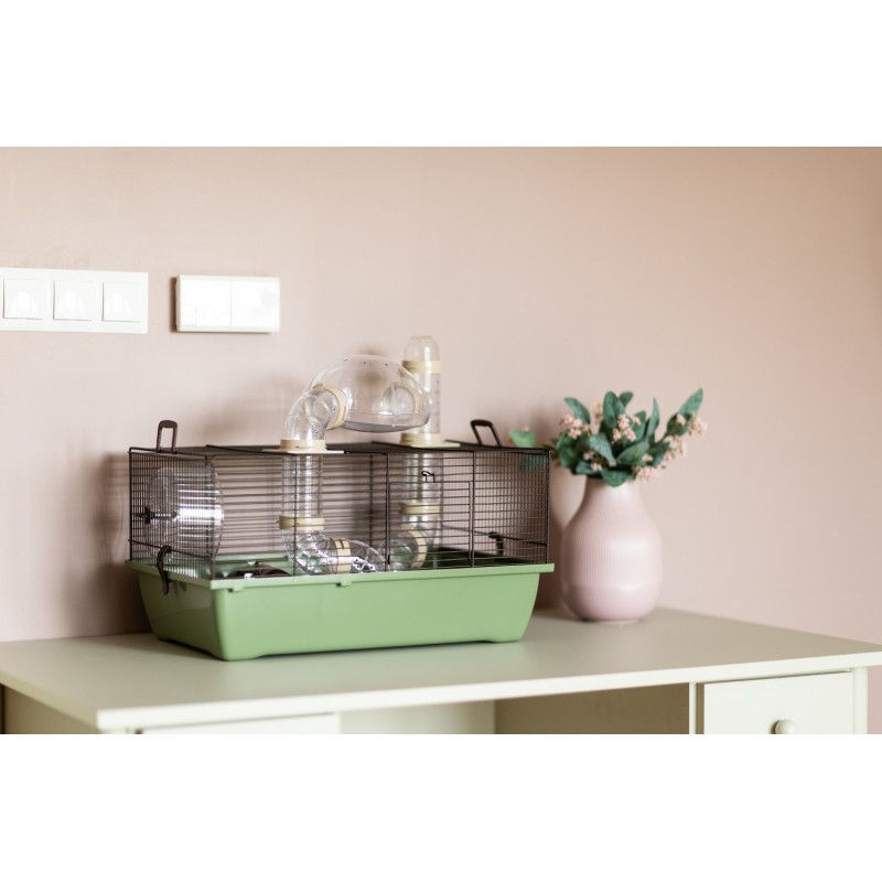 INTER-ZOO Maze Japandi - cage for rodents - 50 x 27 x 33cm INTER-ZOO Maze Japandi - cage for rodents - 50 x 27 x 33cm