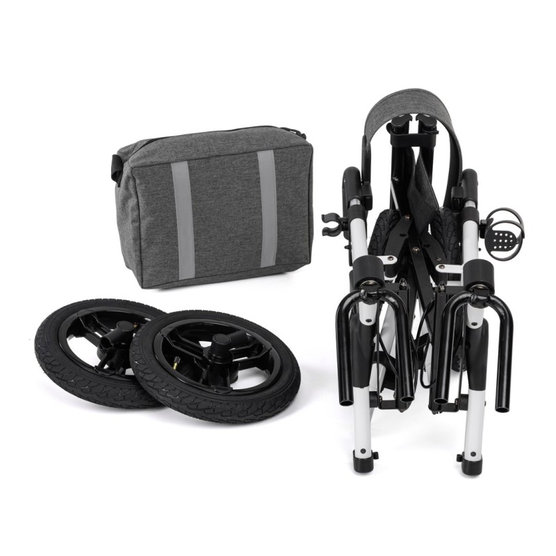 Terenowa podpórka czterokołowa RANGER SREBRNY