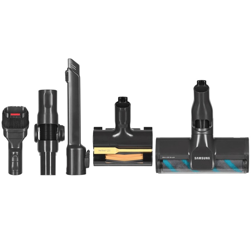 Samsung VS20C852CTN 2-in-1 stick vacuum Battery Dry Bagless 580 W Black, Chrome, Green, Wood Samsung VS20C852CTN 2-in-1 stick vacuum Battery Dry Bagless 580 W Black, Chrome, Green, Wood
