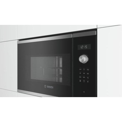 Bosch Serie 6 BEL554MB0 microwave Built-in Combination microwave 25 L 900 W Black, Stainless steel Bosch Serie 6 BEL554MB0 microwave Built-in Combination microwave 25 L 900 W Black, Stainless steel