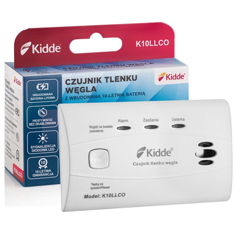 Smoke and carbon monoxide detector K10LLCO KIDDE Smoke and carbon monoxide detector K10LLCO KIDDE