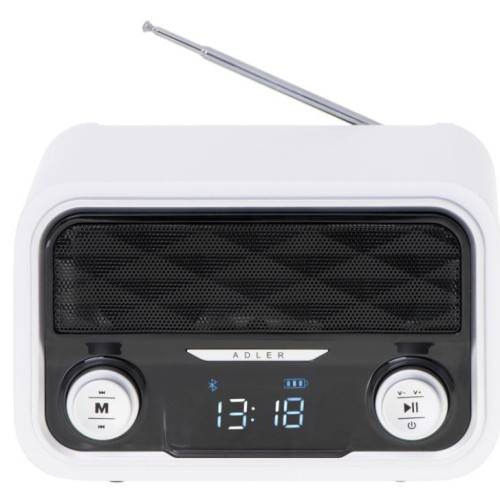 Adler AD 1185 radio Portable White Adler AD 1185 radio Portable White