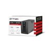 Gembird UPS-PC-652A uninterruptible power supply (UPS) Line-Interactive 0.65 kVA 390 W 3 AC outlet(s)