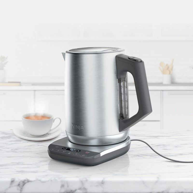 Ninja KT201EU electric kettle 1.7 L 3000 W Black, Stainless steel Ninja KT201EU electric kettle 1.7 L 3000 W Black, Stainless steel