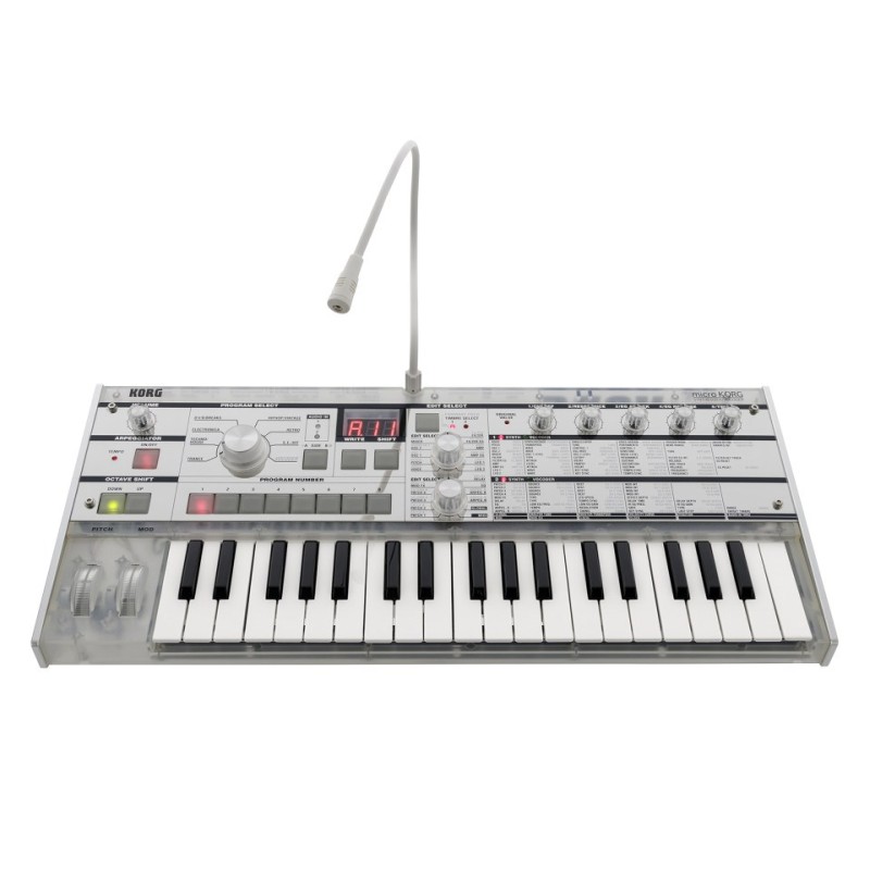 Korg microKORG Crystal - analogue synthesiser with vocoder Korg microKORG Crystal - analogue synthesiser with vocoder