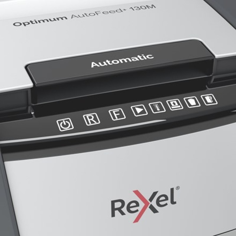 Rexel Shredder Optimum AutoFeed+ 130M, (P-5), 130 sheets, 44 l basket Rexel Shredder Optimum AutoFeed+ 130M, (P-5), 130 sheets, 44 l basket