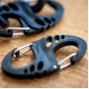Mil-Tec S-Hook snap hook set - Black Mil-Tec S-Hook snap hook set - Black