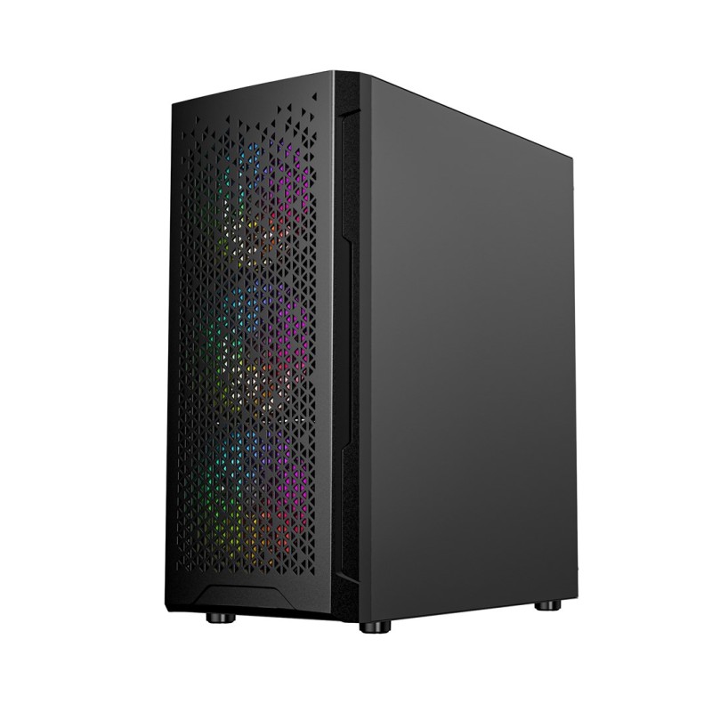 Gembird CCC-FC-400X Gaming ARGB computer case Fornax 400X, black Gembird CCC-FC-400X Gaming ARGB computer case Fornax 400X, black