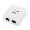 Lanberg OU6-0002-W outlet box RJ-45 White