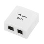 Lanberg OU6-0002-W outlet box RJ-45 White