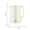 Tefal Thermo Protect KO140AE0 electric kettle 1.5 L 1500 W White Tefal Thermo Protect KO140AE0 electric kettle 1.5 L 1500 W White