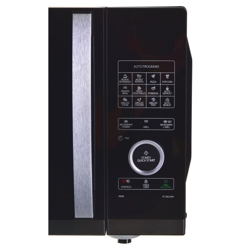 SHARP YC-QG234AEB MICROWAVE OVEN SHARP YC-QG234AEB MICROWAVE OVEN