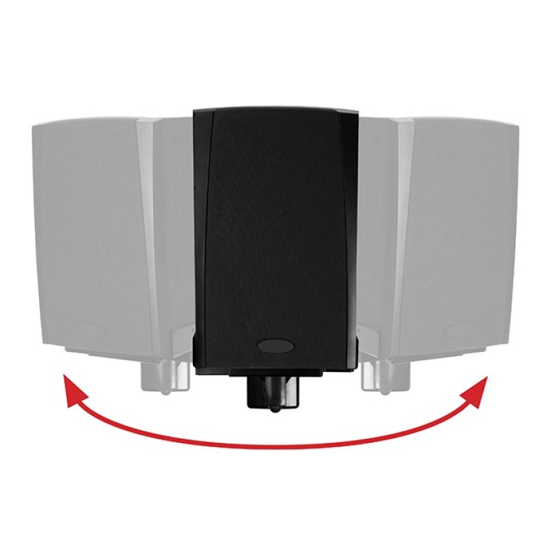 B-Tech VENTRY - Side Clamping Loudspeaker Wall Mounts with Tilt & Swivel (Pair)