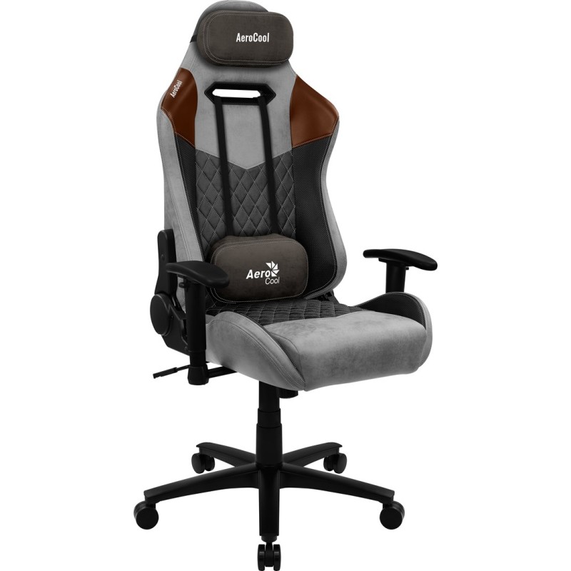 Aerocool DUKE AeroSuede Universal gaming chair Black, Brown, Grey Aerocool DUKE AeroSuede Universal gaming chair Black, Brown, Grey