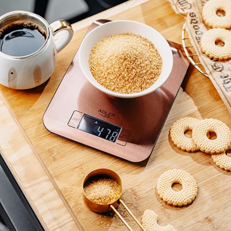 Kitchen scale ADLER AD 3183c Copper Kitchen scale ADLER AD 3183c Copper