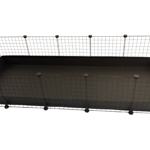 C&C modular cage 5x2 pig rabbit hedgehog black 180 x 75 x 37 cm C&C modular cage 5x2 pig rabbit hedgehog black 180 x 75 x 37 cm