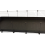 C&C modular cage 5x2 pig rabbit hedgehog black 180 x 75 x 37 cm
