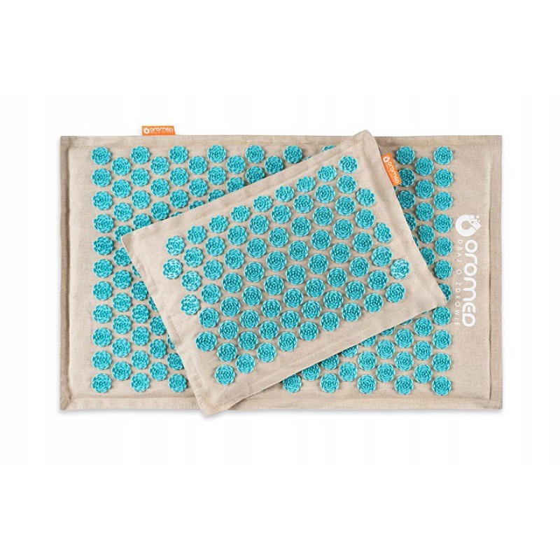 ORO-HEALTH acupressure mat, colour grey ORO-HEALTH acupressure mat, colour grey