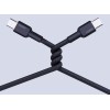 AUKEY CB-NCC2 USB-C Type-C Power Delivery PD 60W 3A 1.8m Nylon Black AUKEY CB-NCC2 USB-C Type-C Power Delivery PD 60W 3A 1.8m Nylon Black