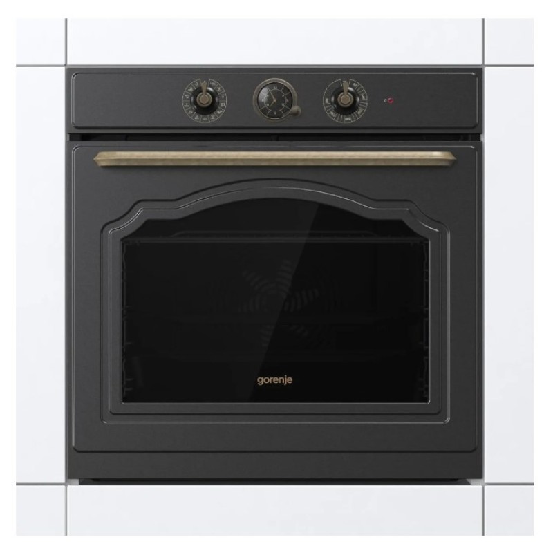 Gorenje BOS67371CLB oven 77 L 2300 W A Black