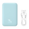 Baseus Magnetic Mini Air P10059002313-00 Lithium polymer power bank 6000 mAh Blue Baseus Magnetic Mini Air P10059002313-00 Lithium polymer power bank 6000 mAh Blue