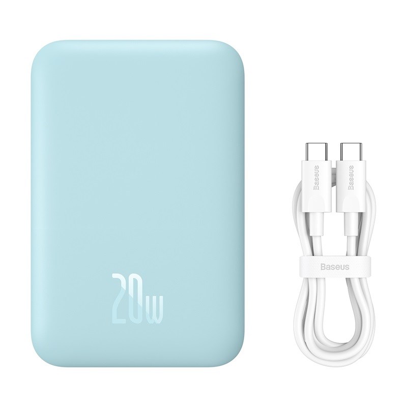 Baseus Magnetic Mini Air P10059002313-00 Lithium polymer power bank 6000 mAh Blue Baseus Magnetic Mini Air P10059002313-00 Lithium polymer power bank 6000 mAh Blue