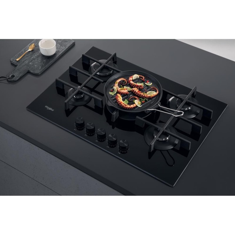 Whirlpool Gas Cooktop - AKWL 728/NB 5 burners Whirlpool Gas Cooktop - AKWL 728/NB 5 burners