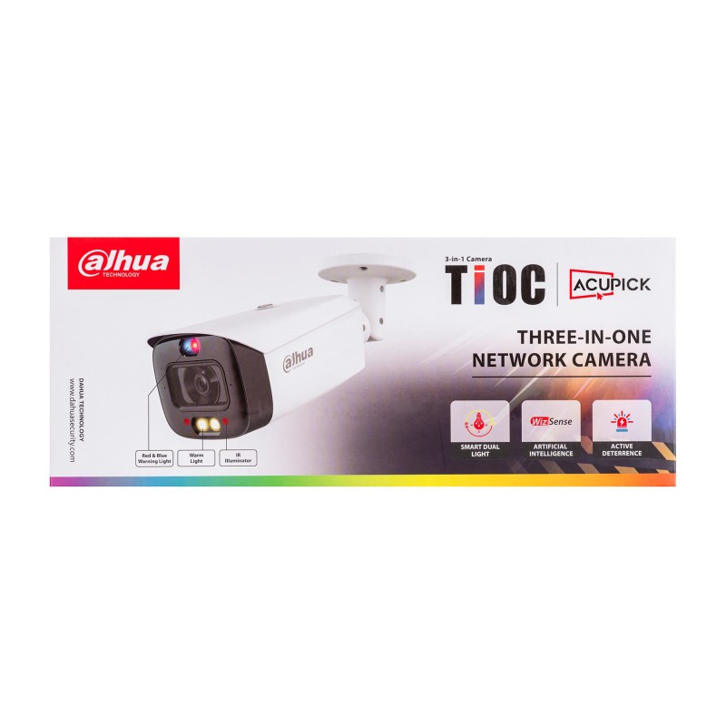 Dahua Technology WizSense IPC-HFW3849T1-AS-PV security camera Bullet IP security camera Outdoor 3840 x 2160 pixels Ceiling/wall