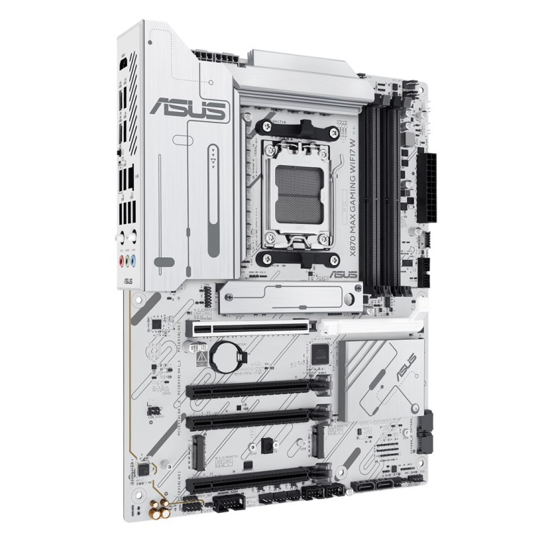 ASUS X870 MAX GAMING WIFI7 W AMD X870 Socket AM5 ATX ASUS X870 MAX GAMING WIFI7 W AMD X870 Socket AM5 ATX